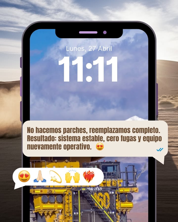 Recibimos la alerta 🚨 Equipo con pérdida de presión en circ