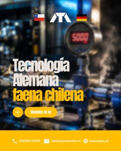 🇩🇪🤝🇨🇱 Tecnología alemana, faena chilena. Cada manguera
