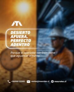 40°C afuera. Operador trabajando 10 horas. A/C del equipo fa