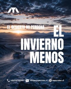 EL DESIERTO NO PERDONA. EL INVIERNO MENOS. A 4.000 metros,
